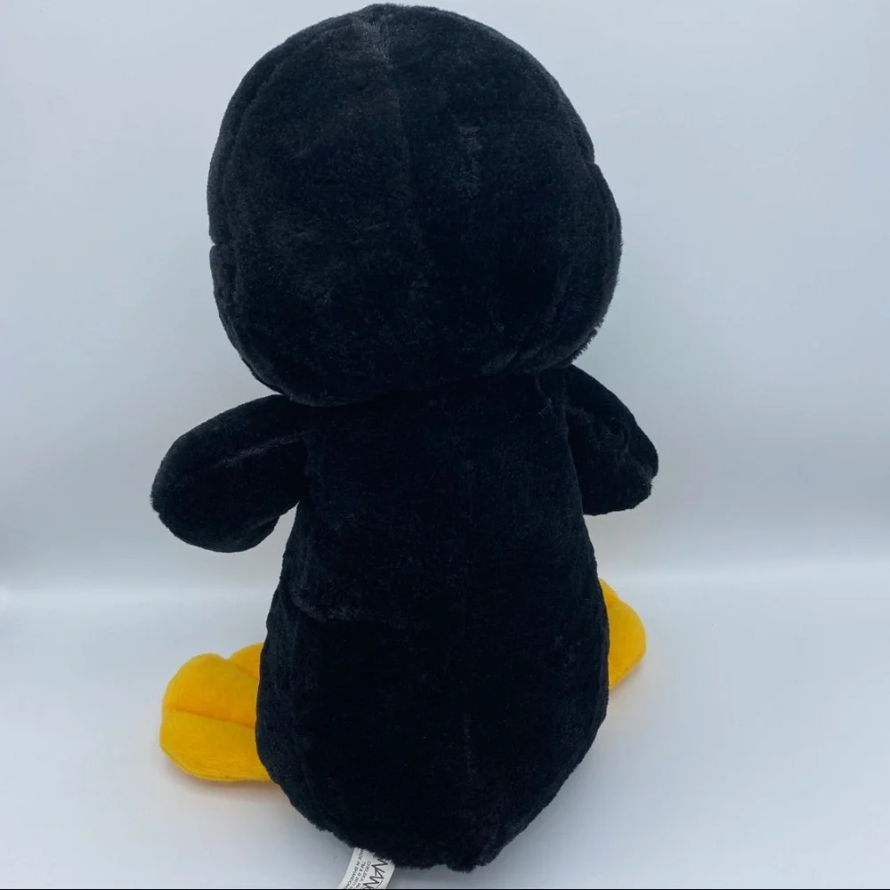Nanco penguin plush blue‎ bow tie